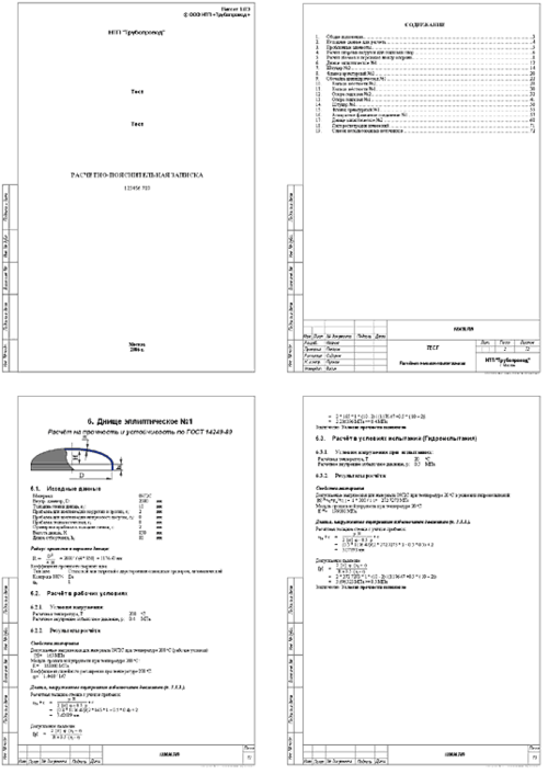 Рис. 5. Отчет в формате RTF (MS Word)